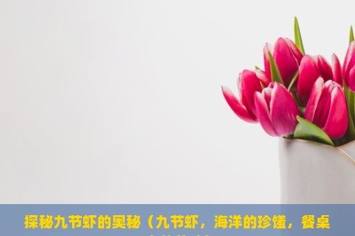 探秘九节虾的奥秘（九节虾，海洋的珍馐，餐桌上的美味）