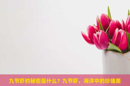 九节虾的秘密是什么？九节虾，海洋中的珍馐美味