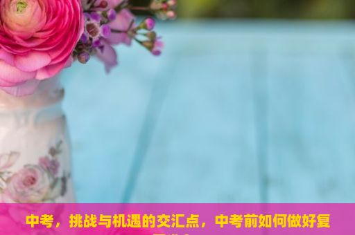 中考，挑战与机遇的交汇点，中考前如何做好复习准备？