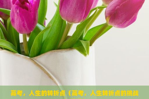 高考，人生的转折点（高考，人生转折点的挑战与机遇）