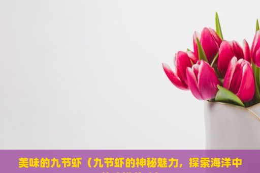 美味的九节虾（九节虾的神秘魅力，探索海洋中的珍馐美味）