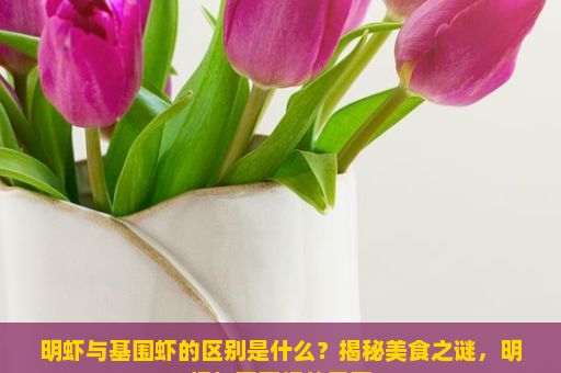 明虾与基围虾的区别是什么？揭秘美食之谜，明虾与基围虾的异同