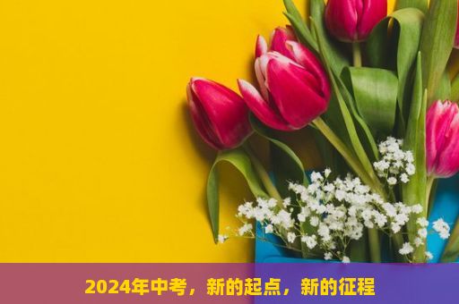 2024年中考，新的起点，新的征程