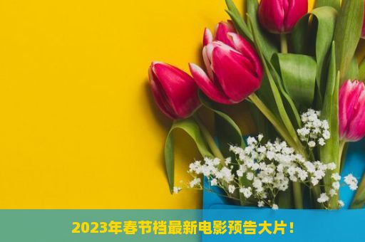 2023年春节档最新电影预告大片！