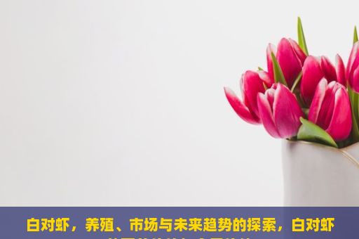 白对虾，养殖、市场与未来趋势的探索，白对虾的营养价值与食用价值