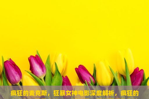 疯狂的麦克斯，狂暴女神电影深度解析，疯狂的麦克斯，狂暴女神，一部值得一看的西部动作片