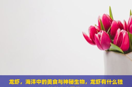 龙虾，海洋中的美食与神秘生物，龙虾有什么独特的生态习性？