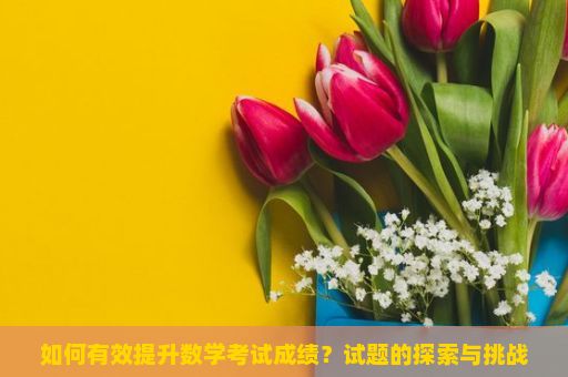 如何有效提升数学考试成绩？试题的探索与挑战