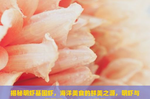 揭秘明虾基围虾，海洋美食的鲜美之源，明虾与基围虾，海味中的双星